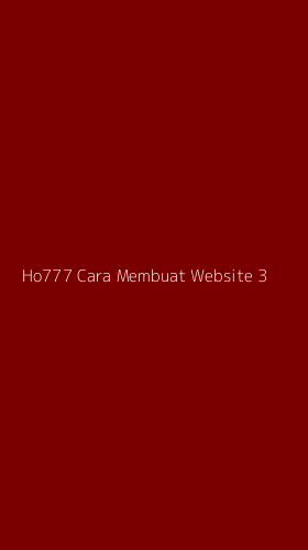 Tampilan Antarmuka Aplikasi Ho777 Cara Membuat Website - 3