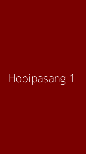 Tampilan Antarmuka Aplikasi Hobipasang - 1