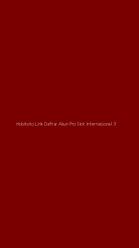 Tampilan Antarmuka Aplikasi Hobitoto Link Daftar Akun Pro Slot Internasional - 3