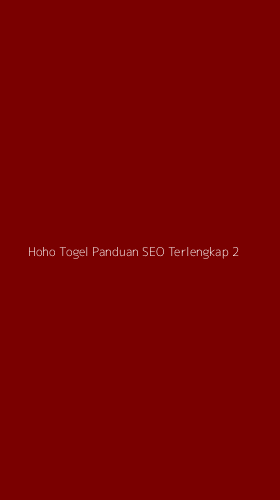 Tampilan Antarmuka Aplikasi Hoho Togel Panduan Seo Terlengkap - 2