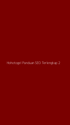 Tampilan Antarmuka Aplikasi Hohotogel Panduan Seo Terlengkap - 2