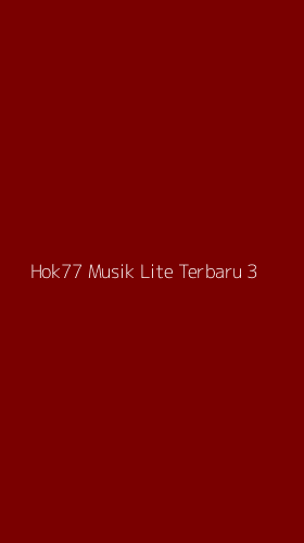 Tampilan Antarmuka Aplikasi Hok77 Musik Lite Terbaru - 3