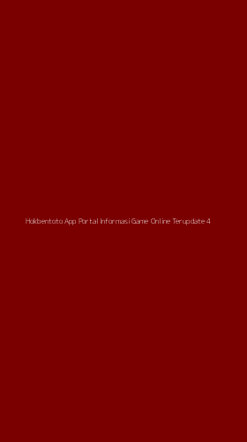Tampilan Antarmuka Aplikasi Hokbentoto App Portal Informasi Game Online Terupdate - 4