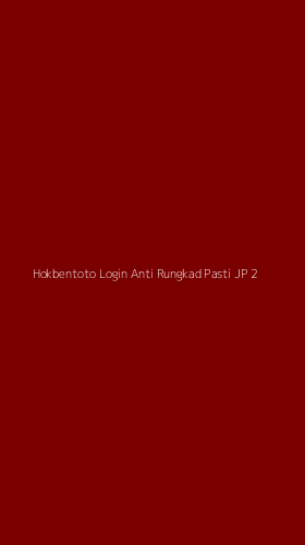 Tampilan Antarmuka Aplikasi Hokbentoto Login Anti Rungkad Pasti Jp - 2