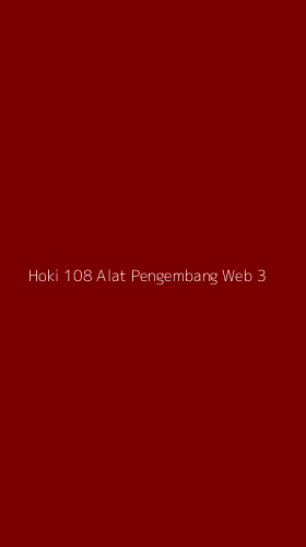 Tampilan Antarmuka Aplikasi Hoki 108 Alat Pengembang Web - 3