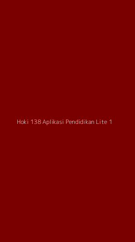 Tampilan Antarmuka Aplikasi Hoki 138 Aplikasi Pendidikan Lite - 1