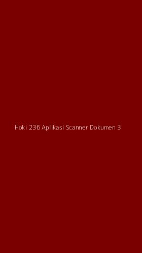 Tampilan Antarmuka Aplikasi Hoki 236 Aplikasi Scanner Dokumen - 3