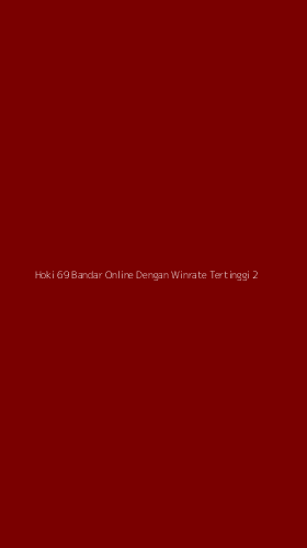Tampilan Antarmuka Aplikasi Hoki 69 Bandar Online Dengan Winrate Tertinggi - 2