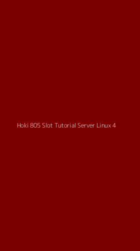 Tampilan Antarmuka Aplikasi Hoki 805 Slot Tutorial Server Linux - 4