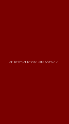 Tampilan Antarmuka Aplikasi Hoki Dewaslot Desain Grafis Android - 2