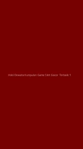 Tampilan Antarmuka Aplikasi Hoki Dewata Kumpulan Game Slot Gacor Terbaik - 1