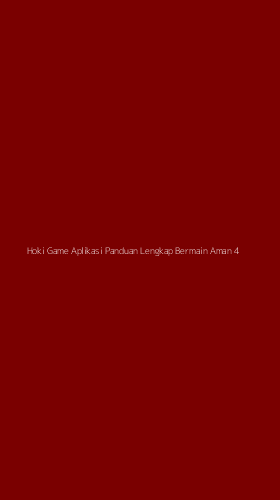 Tampilan Antarmuka Aplikasi Hoki Game Aplikasi Panduan Lengkap Bermain Aman - 4