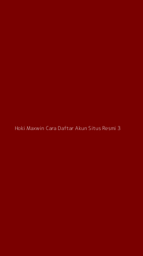 Tampilan Antarmuka Aplikasi Hoki Maxwin Cara Daftar Akun Situs Resmi - 3