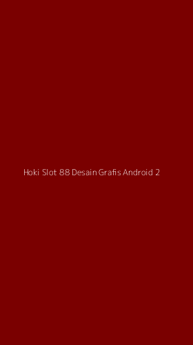 Tampilan Antarmuka Aplikasi Hoki Slot 88 Desain Grafis Android - 2