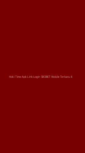 Tampilan Antarmuka Aplikasi Hoki Time Apk Link Login Sbobet Mobile Terbaru - 4