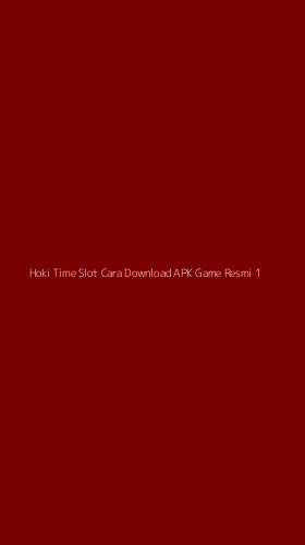 Tampilan Antarmuka Aplikasi Hoki Time Slot Cara Download Apk Game Resmi - 1