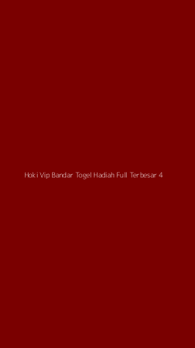 Tampilan Antarmuka Aplikasi Hoki Vip Bandar Togel Hadiah Full Terbesar - 4