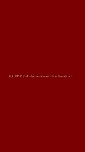 Tampilan Antarmuka Aplikasi Hoki101 Portal Informasi Game Online Terupdate - 3