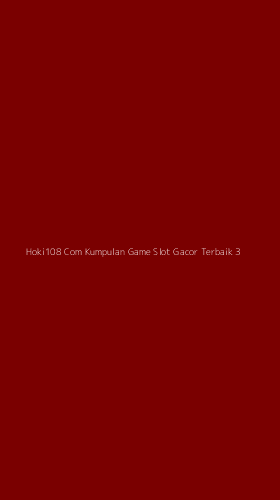 Tampilan Antarmuka Aplikasi Hoki108 Com Kumpulan Game Slot Gacor Terbaik - 3