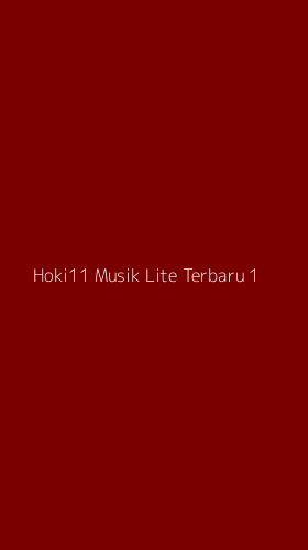 Tampilan Antarmuka Aplikasi Hoki11 Musik Lite Terbaru - 1