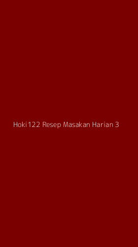 Tampilan Antarmuka Aplikasi Hoki122 Resep Masakan Harian - 3