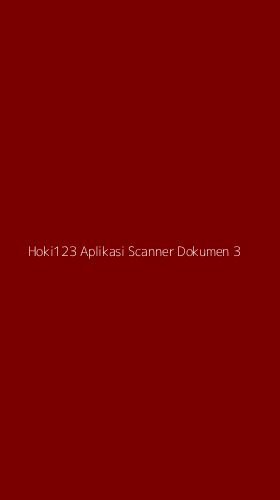 Tampilan Antarmuka Aplikasi Hoki123 Aplikasi Scanner Dokumen - 3