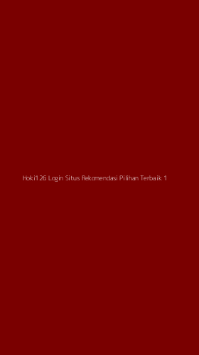 Tampilan Antarmuka Aplikasi Hoki126 Login Situs Rekomendasi Pilihan Terbaik - 1