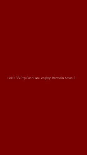 Tampilan Antarmuka Aplikasi Hoki138 Rtp Panduan Lengkap Bermain Aman - 2