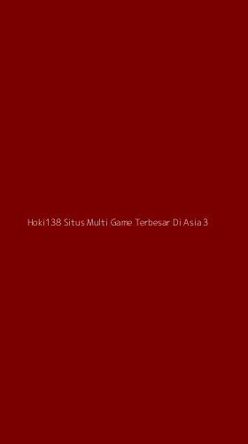 Tampilan Antarmuka Aplikasi Hoki138 Situs Multi Game Terbesar Di Asia - 3