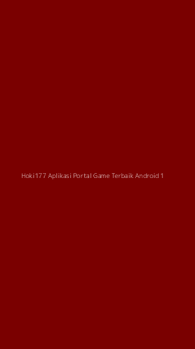 Tampilan Antarmuka Aplikasi Hoki177 Aplikasi Portal Game Terbaik Android - 1