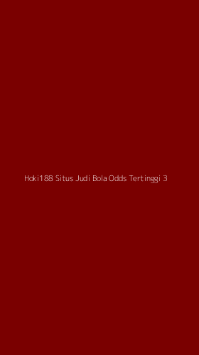 Tampilan Antarmuka Aplikasi Hoki188 Situs Judi Bola Odds Tertinggi - 3