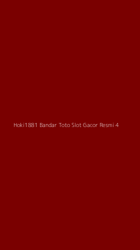 Tampilan Antarmuka Aplikasi Hoki1881 Bandar Toto Slot Gacor Resmi - 4