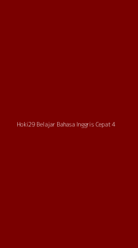 Tampilan Antarmuka Aplikasi Hoki29 Belajar Bahasa Inggris Cepat - 4