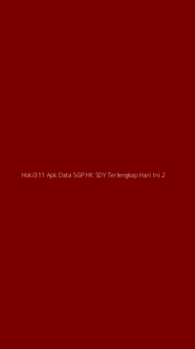 Tampilan Antarmuka Aplikasi Hoki311 Apk Data Sgp Hk Sdy Terlengkap Hari Ini - 2