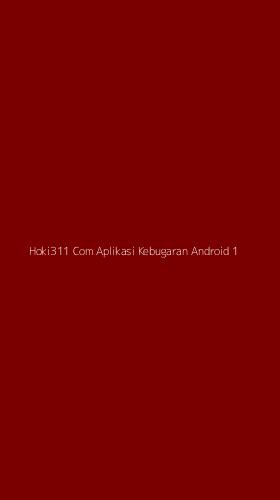 Tampilan Antarmuka Aplikasi Hoki311 Com Aplikasi Kebugaran Android - 1