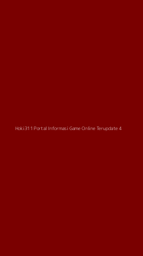 Tampilan Antarmuka Aplikasi Hoki311 Portal Informasi Game Online Terupdate - 4