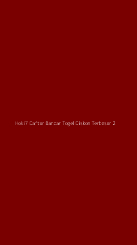 Tampilan Antarmuka Aplikasi Hoki7 Daftar Bandar Togel Diskon Terbesar - 2