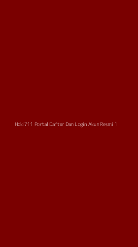 Tampilan Antarmuka Aplikasi Hoki711 Portal Daftar Dan Login Akun Resmi - 1