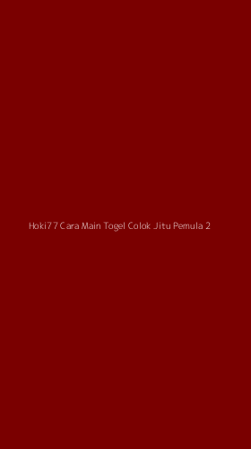 Tampilan Antarmuka Aplikasi Hoki77 Cara Main Togel Colok Jitu Pemula - 2