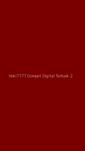 Tampilan Antarmuka Aplikasi Hoki7777 Dompet Digital Terbaik - 2