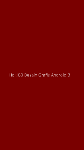 Tampilan Antarmuka Aplikasi Hoki88 Desain Grafis Android - 3