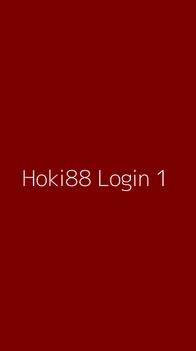 Tampilan Antarmuka Aplikasi Hoki88 Login - 1