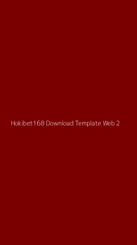 Tampilan Antarmuka Aplikasi Hokibet168 Download Template Web - 2
