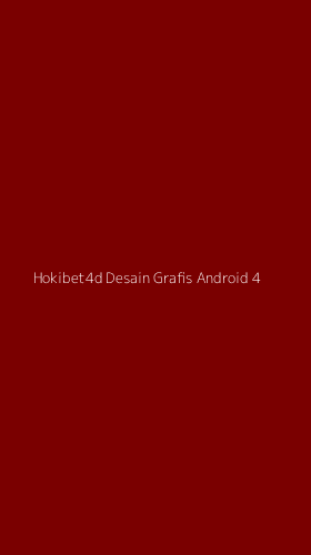 Tampilan Antarmuka Aplikasi Hokibet4d Desain Grafis Android - 4