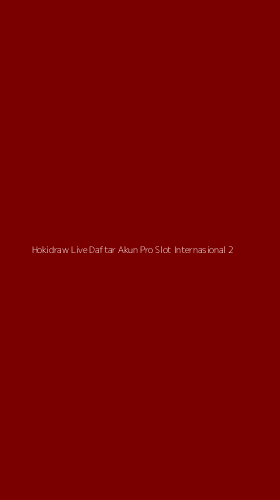 Tampilan Antarmuka Aplikasi Hokidraw Live Daftar Akun Pro Slot Internasional - 2