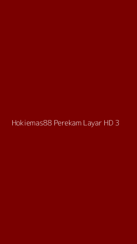 Tampilan Antarmuka Aplikasi Hokiemas88 Perekam Layar Hd - 3