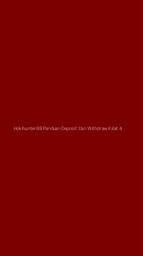Tampilan Antarmuka Aplikasi Hokihunter88 Panduan Deposit Dan Withdraw Kilat - 4