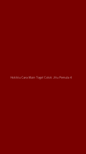 Tampilan Antarmuka Aplikasi Hokikiu Cara Main Togel Colok Jitu Pemula - 4