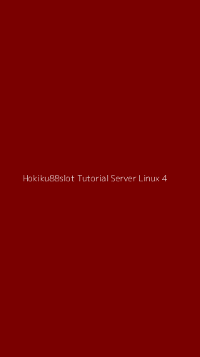 Tampilan Antarmuka Aplikasi Hokiku88slot Tutorial Server Linux - 4