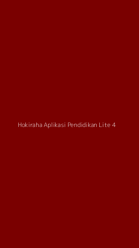 Tampilan Antarmuka Aplikasi Hokiraha Aplikasi Pendidikan Lite - 4